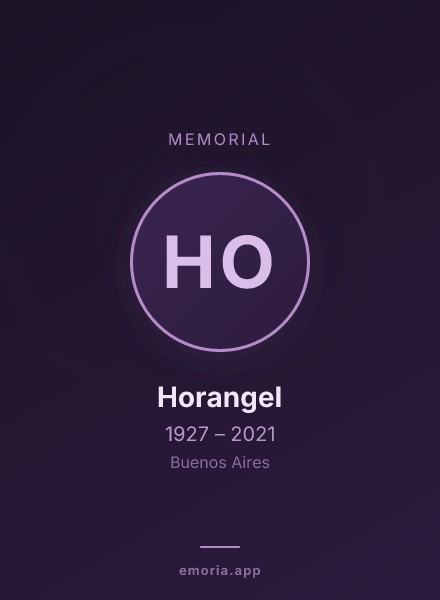 Memorial portrait of Horangel