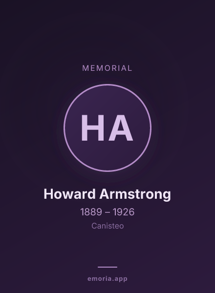 Memorial portrait of Howard Armstrong