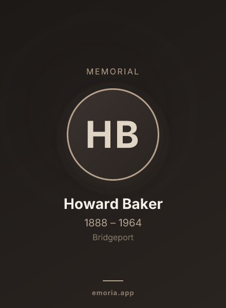 Memorial portrait of Howard Baker