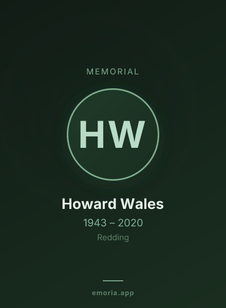 Memorial portrait of Howard Wales