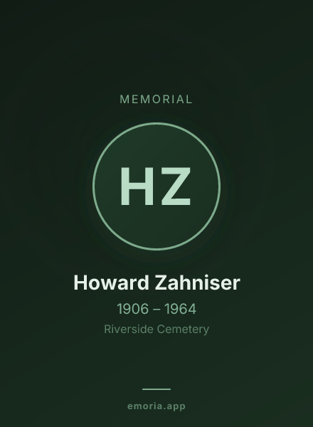 Memorial portrait of Howard Zahniser