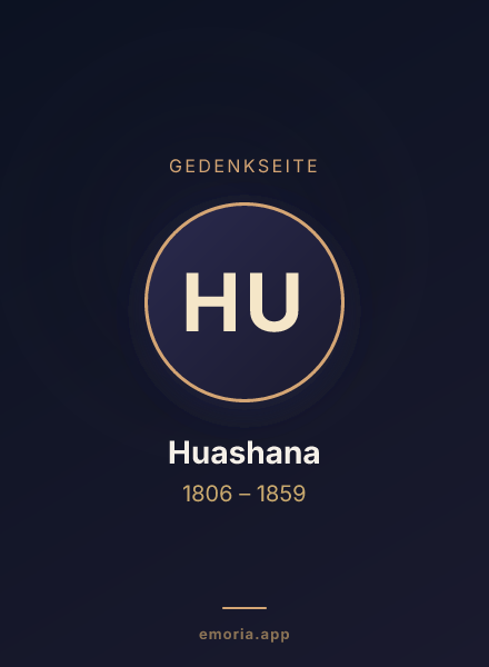 Gedenkportrait von Huashana
