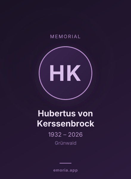 Memorial portrait of Hubertus von Kerssenbrock