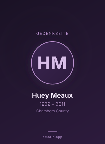 Gedenkportrait von Huey Meaux