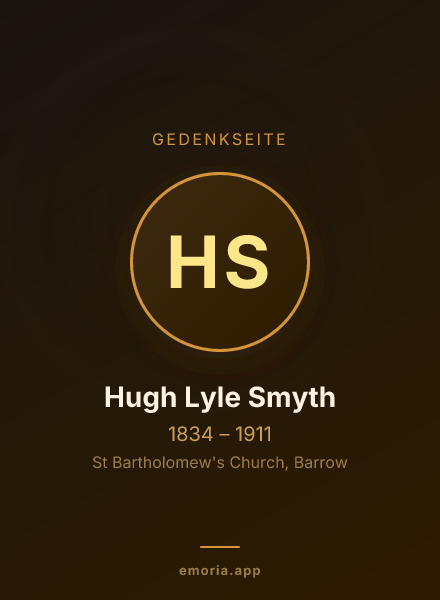 Gedenkportrait von Hugh Lyle Smyth