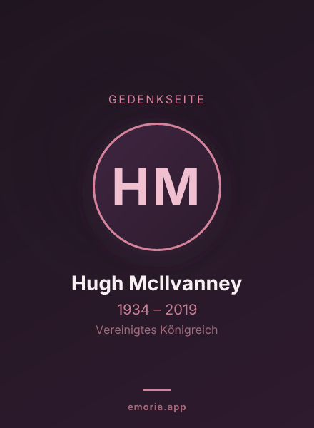 Gedenkportrait von Hugh McIlvanney