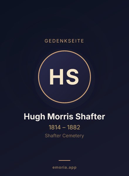 Gedenkportrait von Hugh Morris Shafter