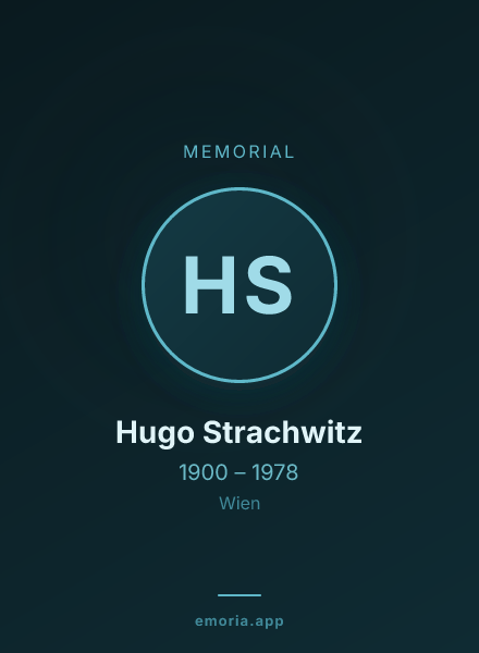 Memorial portrait of Hugo Strachwitz