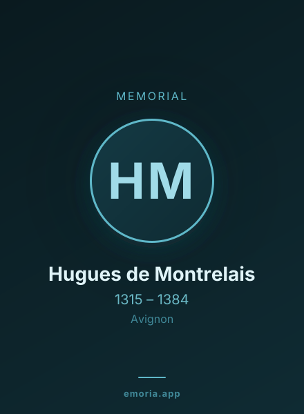 Memorial portrait of Hugues de Montrelais