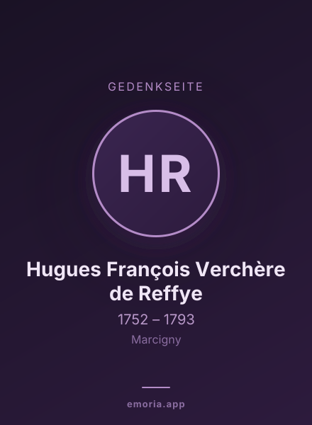Gedenkportrait von Hugues François Verchère de Reffye