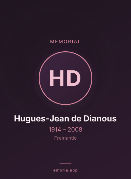 Memorial portrait of Hugues-Jean de Dianous