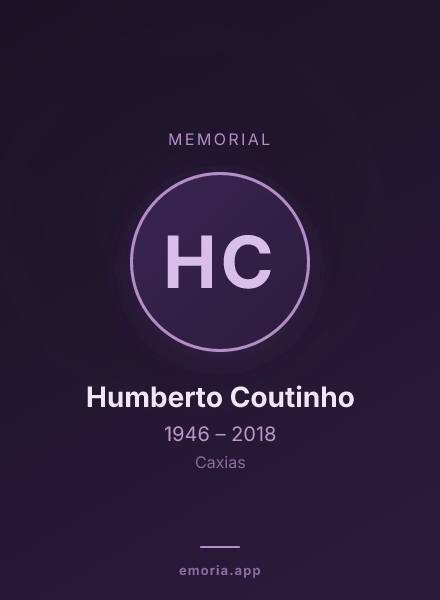 Memorial portrait of Humberto Coutinho