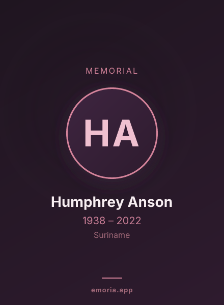 Memorial portrait of Humphrey Anson