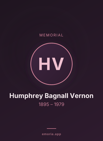 Memorial portrait of Humphrey Bagnall Vernon