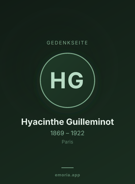 Gedenkportrait von Hyacinthe Guilleminot
