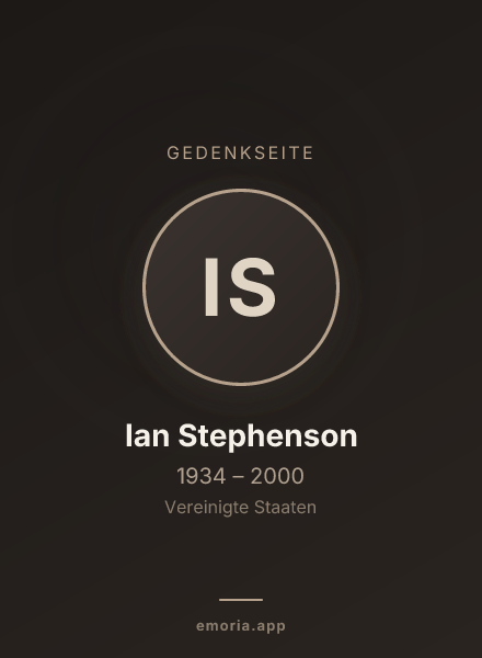 Gedenkportrait von Ian Stephenson