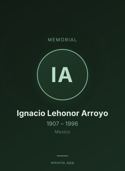 Memorial portrait of Ignacio Lehonor Arroyo