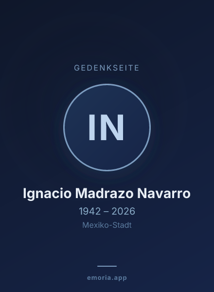 Gedenkportrait von Ignacio Madrazo Navarro