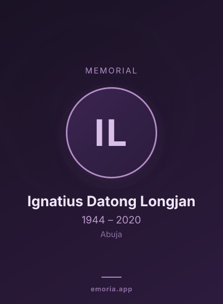 Memorial portrait of Ignatius Datong Longjan