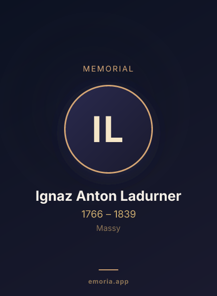 Memorial portrait of Ignaz Anton Ladurner