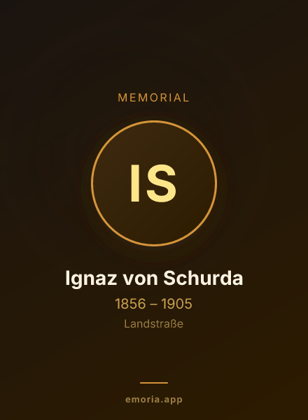 Memorial portrait of Ignaz von Schurda