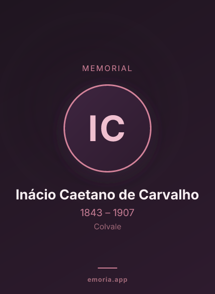 Memorial portrait of Inácio Caetano de Carvalho