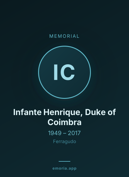 Memorial portrait of Infante Henrique, Duke of Coimbra