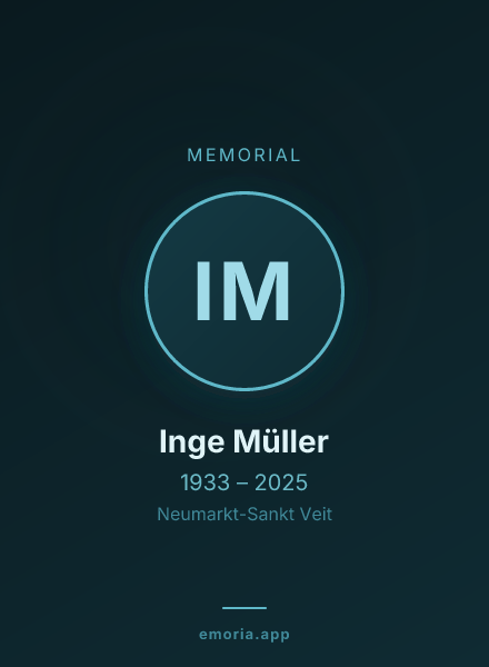 Memorial portrait of Inge Müller