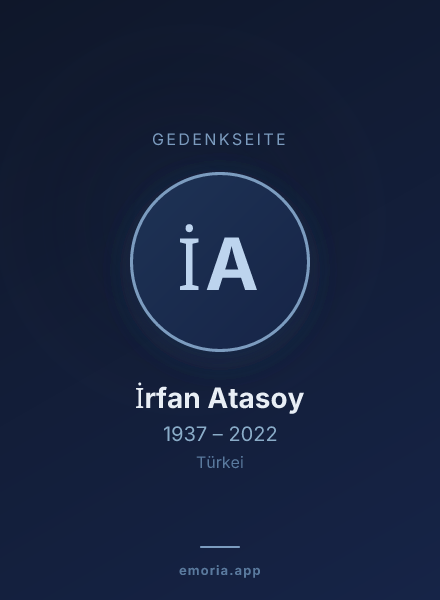 Gedenkportrait von İrfan Atasoy
