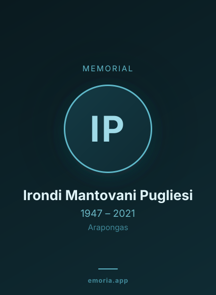 Memorial portrait of Irondi Mantovani Pugliesi