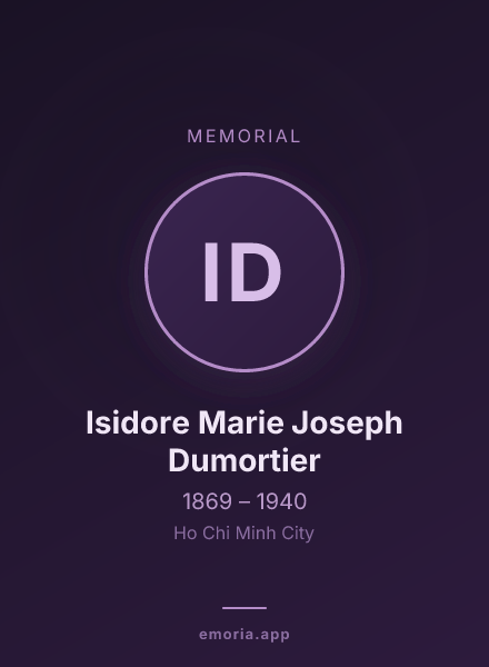 Memorial portrait of Isidore Marie Joseph Dumortier