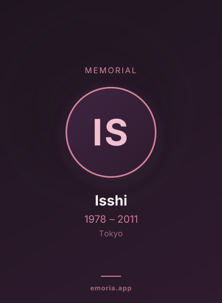 Memorial portrait of Isshi