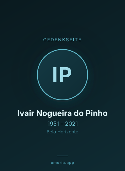 Gedenkportrait von Ivair Nogueira do Pinho