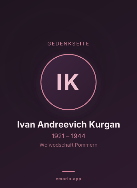 Gedenkportrait von Ivan Andreevich Kurgan