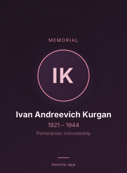 Memorial portrait of Ivan Andreevich Kurgan