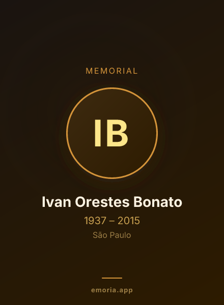 Memorial portrait of Ivan Orestes Bonato