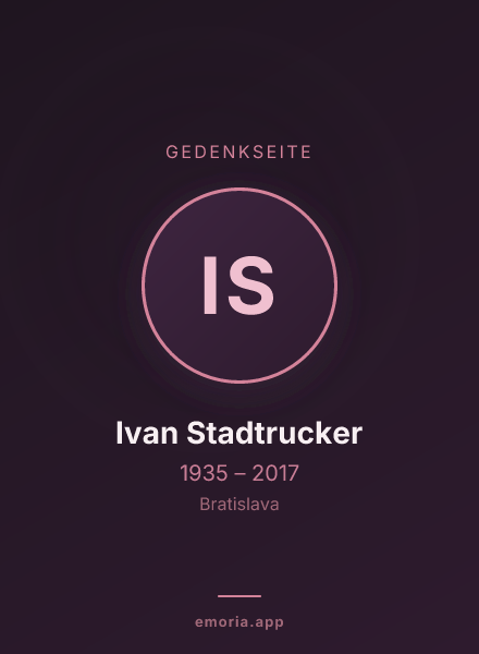 Gedenkportrait von Ivan Stadtrucker