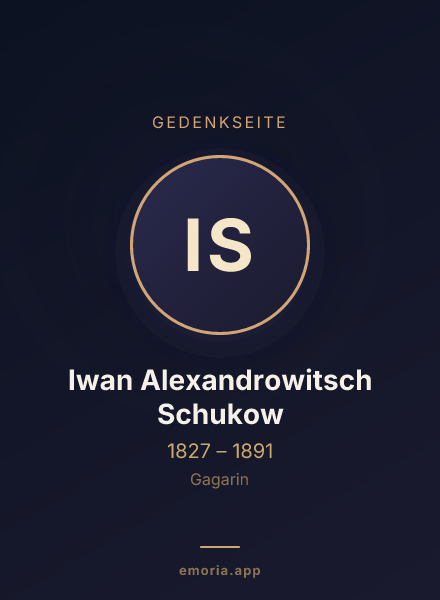 Gedenkportrait von Iwan Alexandrowitsch Schukow
