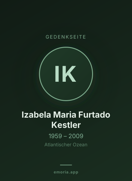 Gedenkportrait von Izabela Maria Furtado Kestler