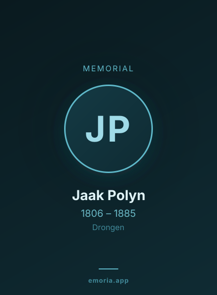 Memorial portrait of Jaak Polyn