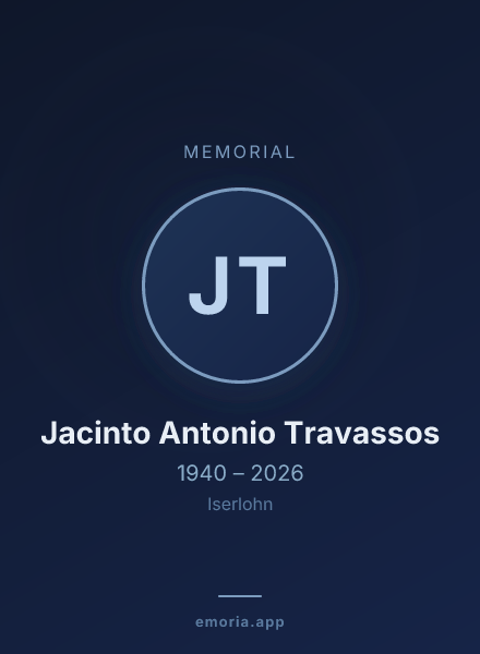 Memorial portrait of Jacinto Antonio Travassos