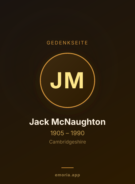 Gedenkportrait von Jack McNaughton