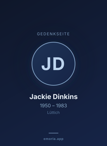 Gedenkportrait von Jackie Dinkins