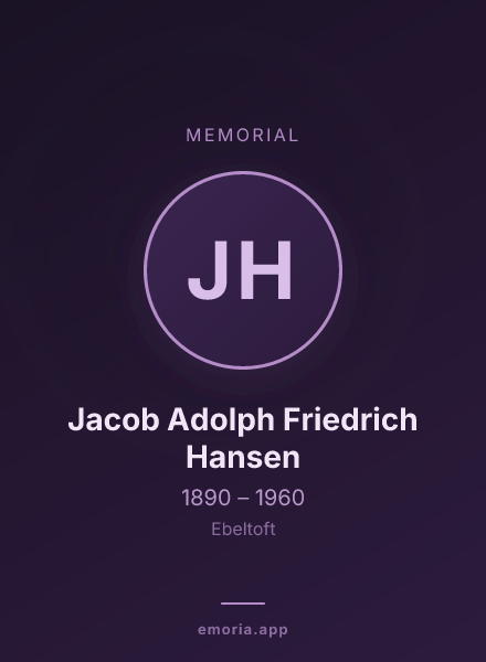 Memorial portrait of Jacob Adolph Friedrich Hansen