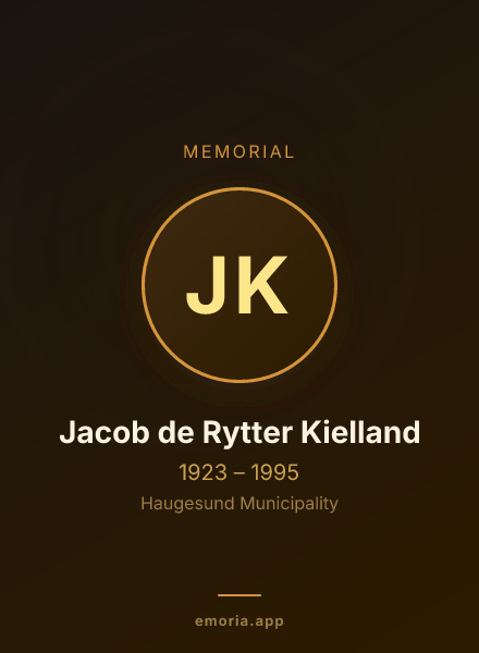 Memorial portrait of Jacob de Rytter Kielland