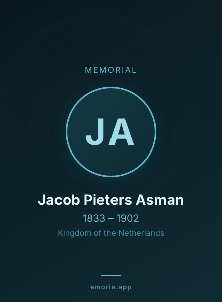 Memorial portrait of Jacob Pieters Asman