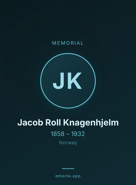 Memorial portrait of Jacob Roll Knagenhjelm