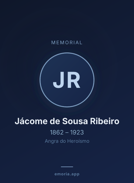 Memorial portrait of Jácome de Sousa Ribeiro
