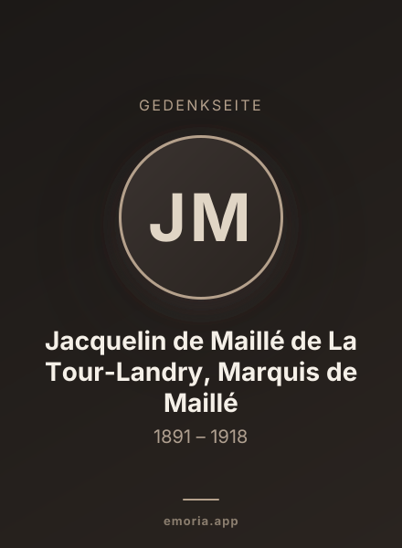 Gedenkportrait von Jacquelin de Maillé de La Tour-Landry, Marquis de Maillé