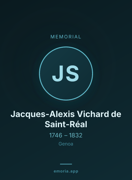 Memorial portrait of Jacques-Alexis Vichard de Saint-Réal
